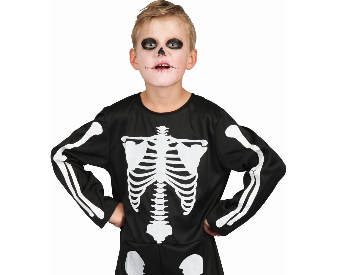 Costume for child Skeleton (jumpsuit), size 110/120 cm